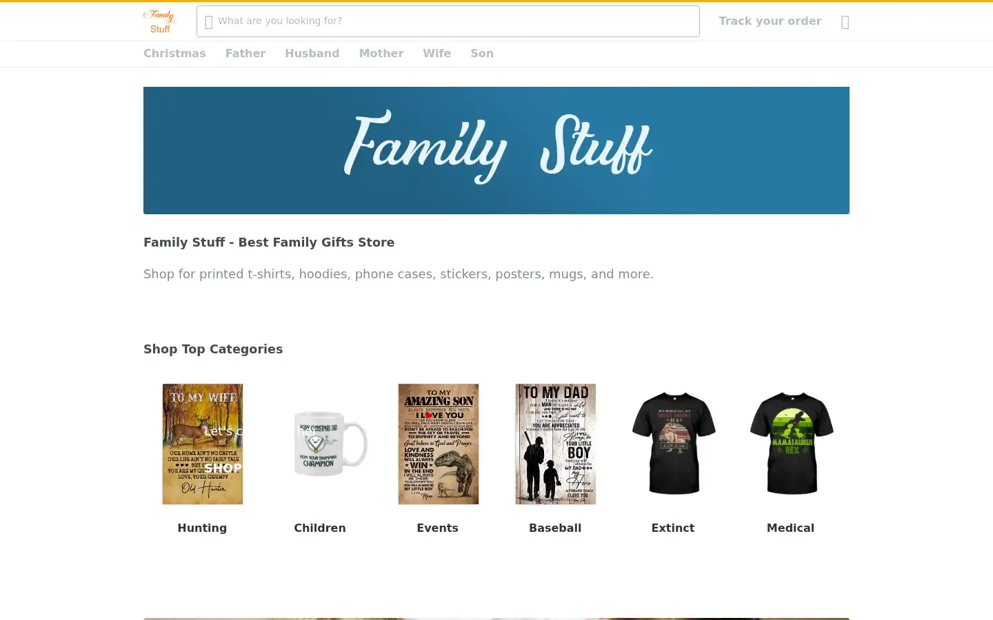 Screenshot of familystuff.co
