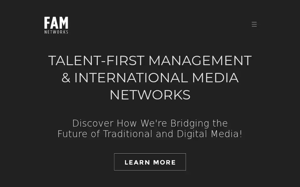 Screenshot of famnetworks.com