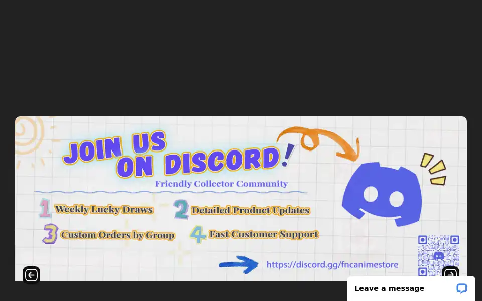 Screenshot of fanaticanimestore.com