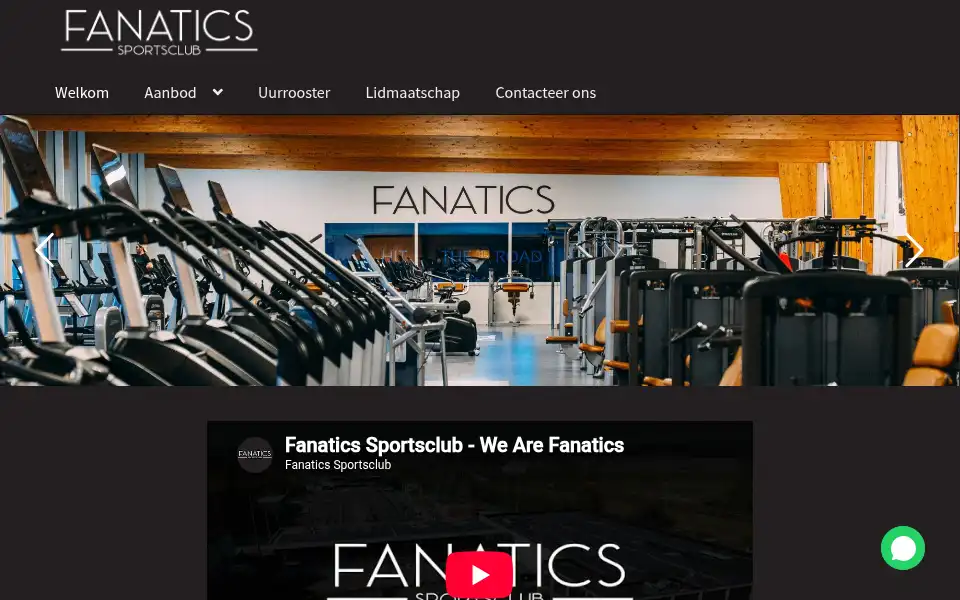Screenshot of fanatics.be