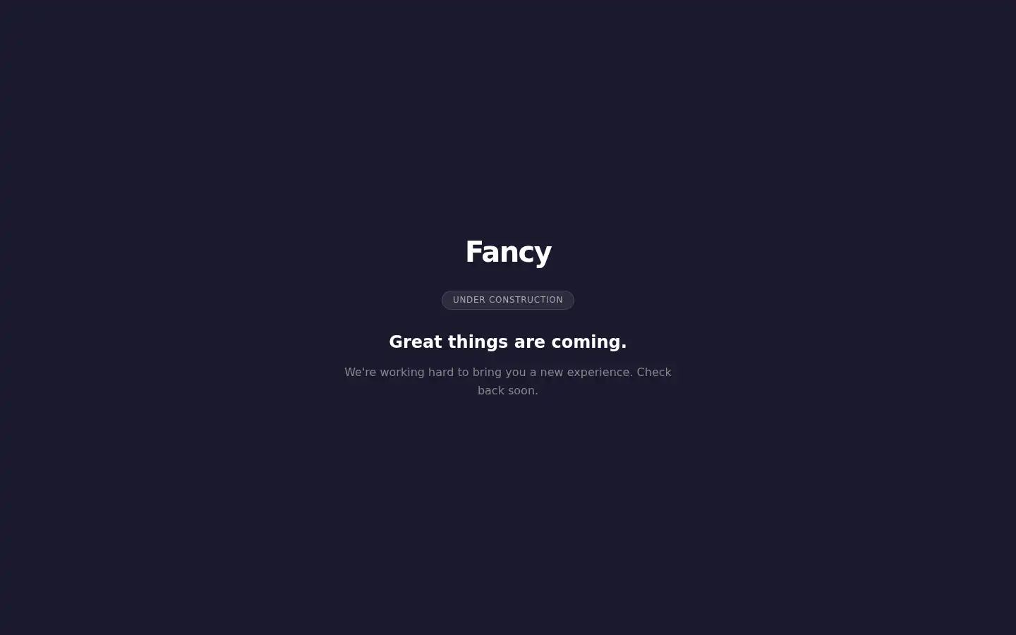 Screenshot of fancy.com