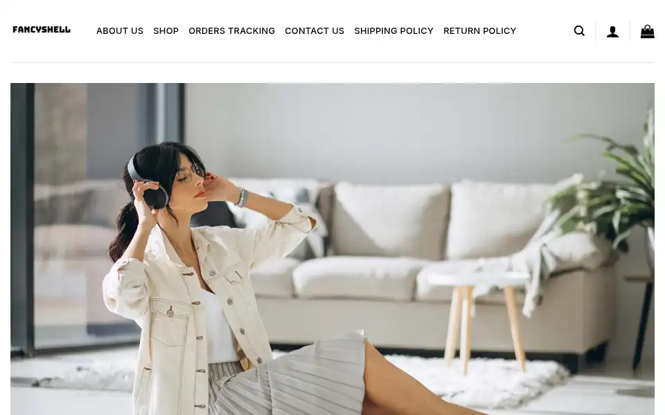 Screenshot of fancyshell.com