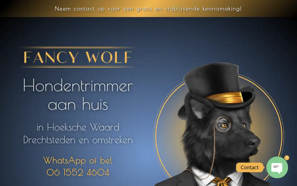 Screenshot of fancywolf.nl