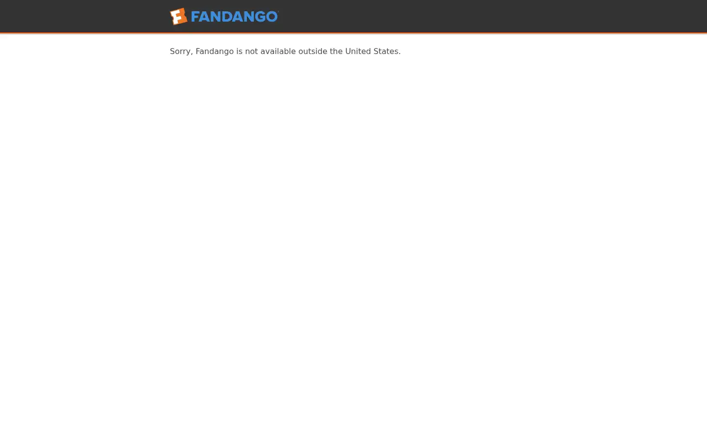 Screenshot of fandango.com