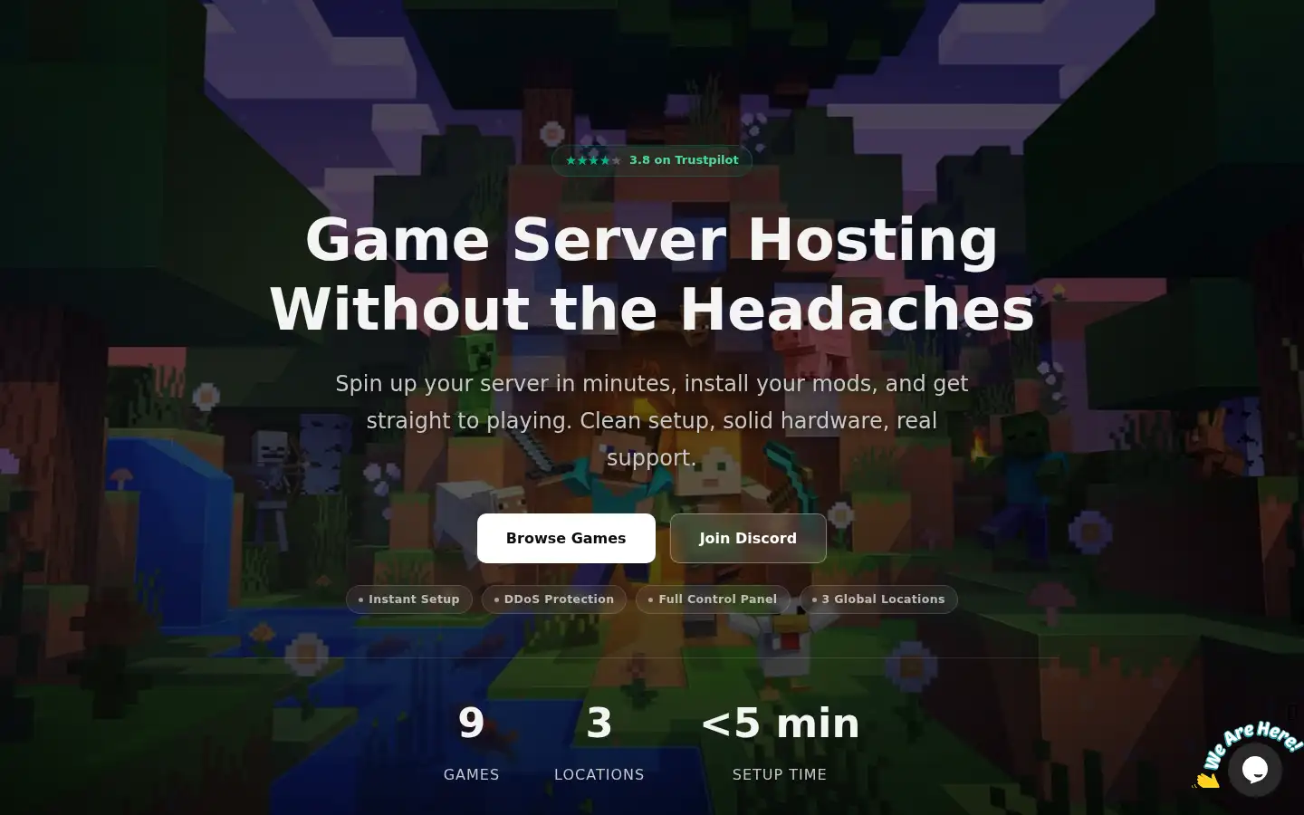 Screenshot of fanghosting.com