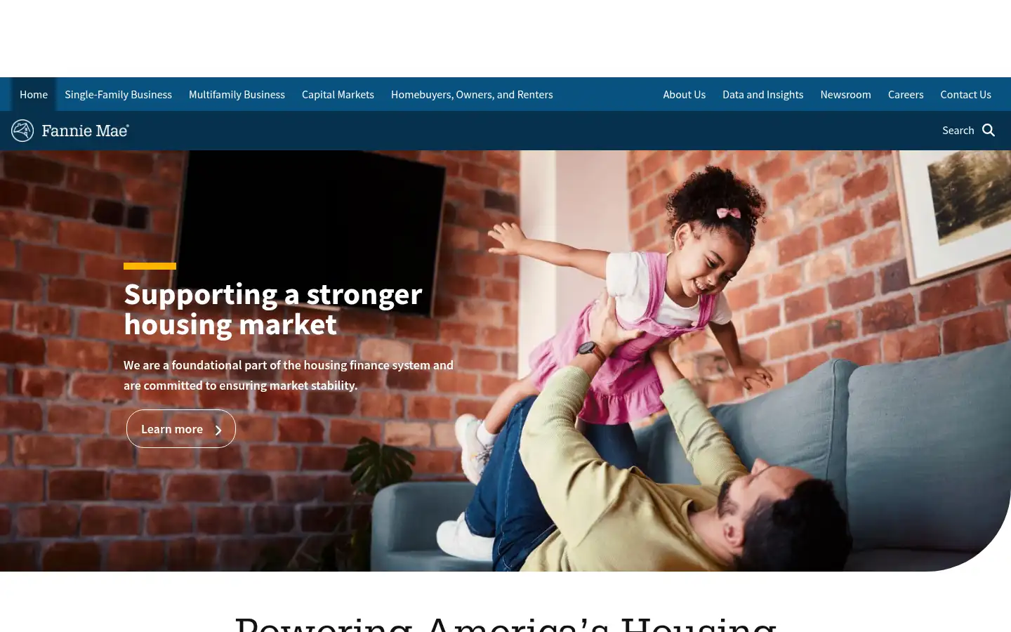 Screenshot of fanniemae.com