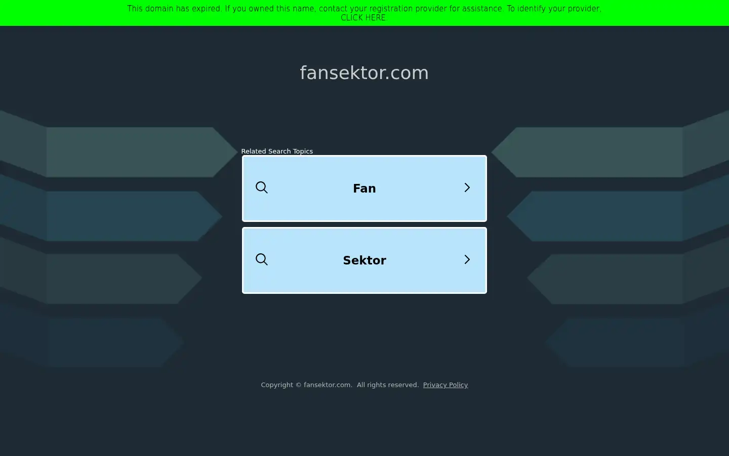 Screenshot of fansektor.com