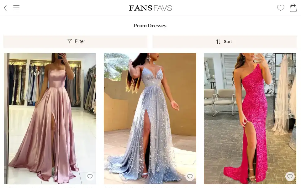 Screenshot of fansfavs.co.uk