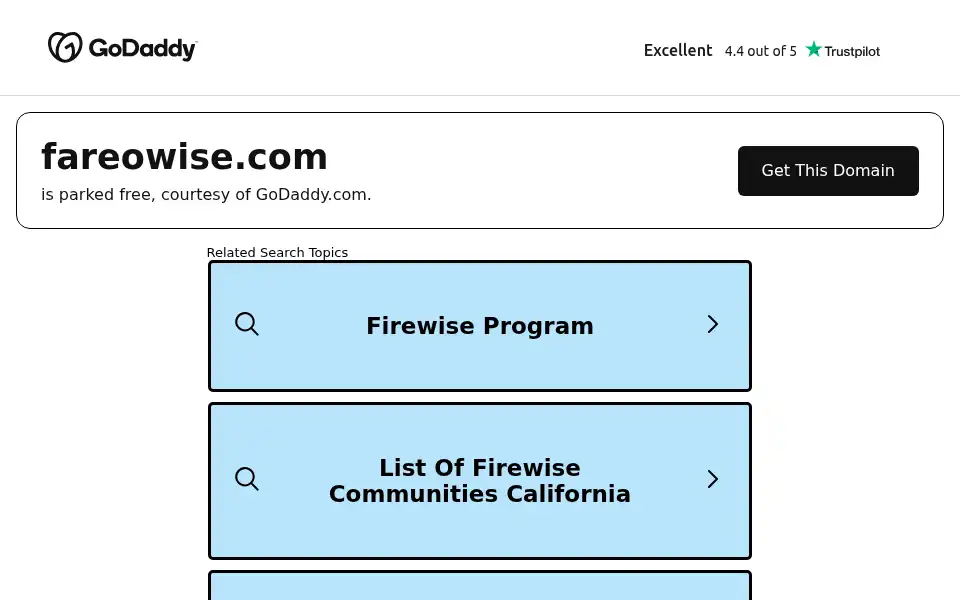 Screenshot of fareowise.com
