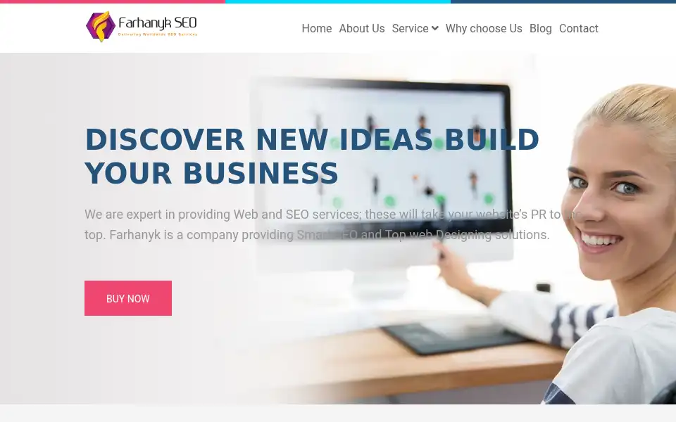 Screenshot of farhanyk.com