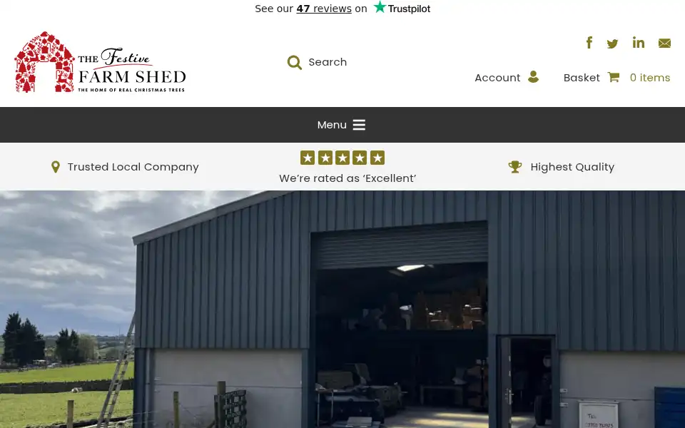 Screenshot of farm-shed.com