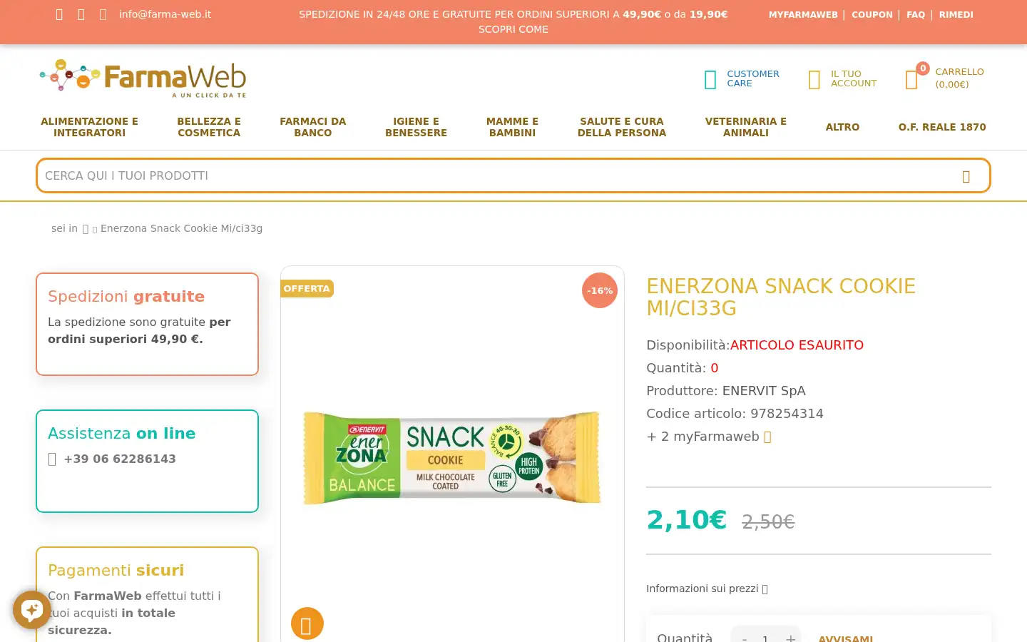 Screenshot of farma-web.it