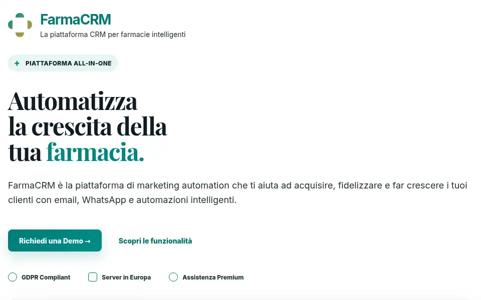 Screenshot of farmajet.it