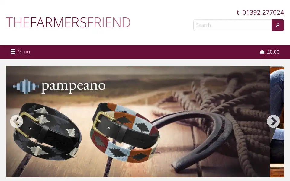 Screenshot of farmersfriend.co.uk