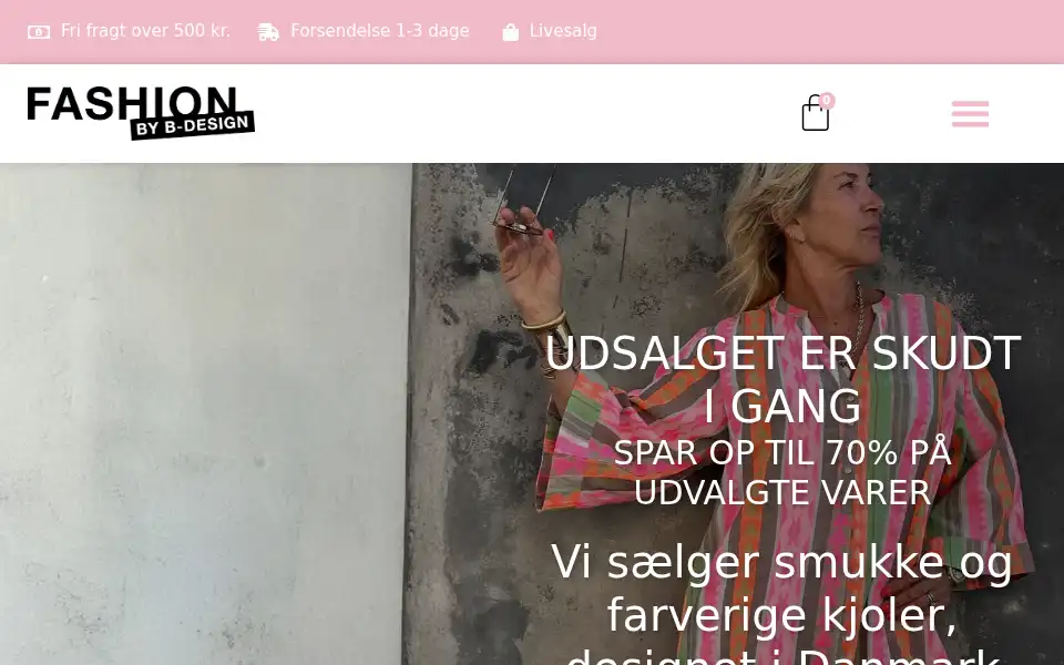 Screenshot of fashionbyb-design.dk
