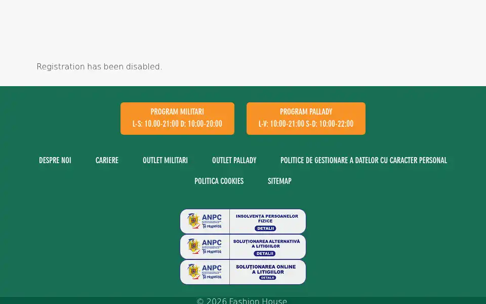 Screenshot of fashionhouse.com