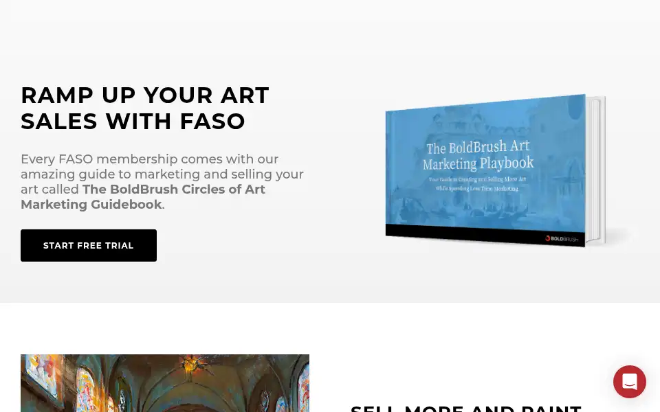 Screenshot of faso.com