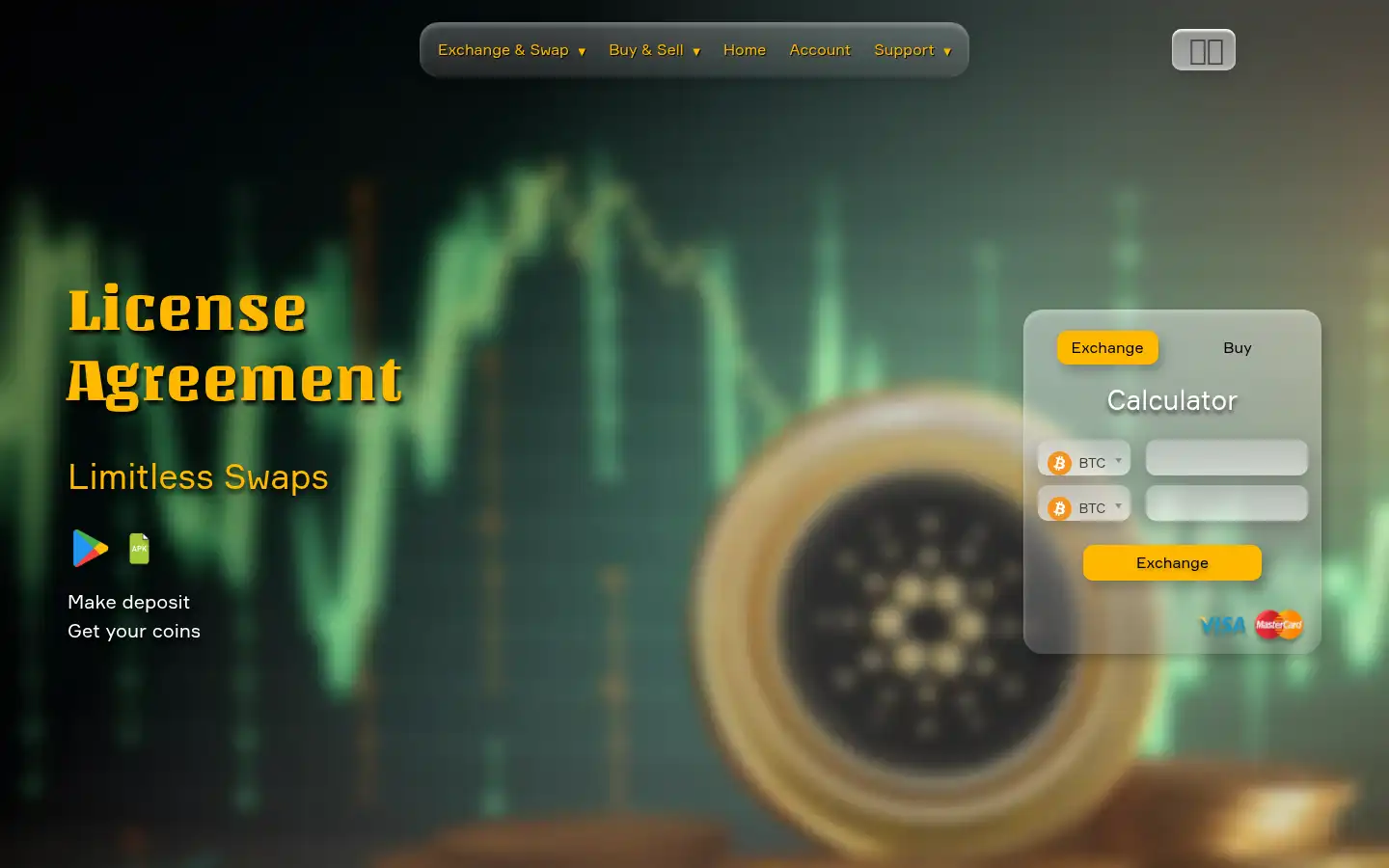 Screenshot of fast-change.net