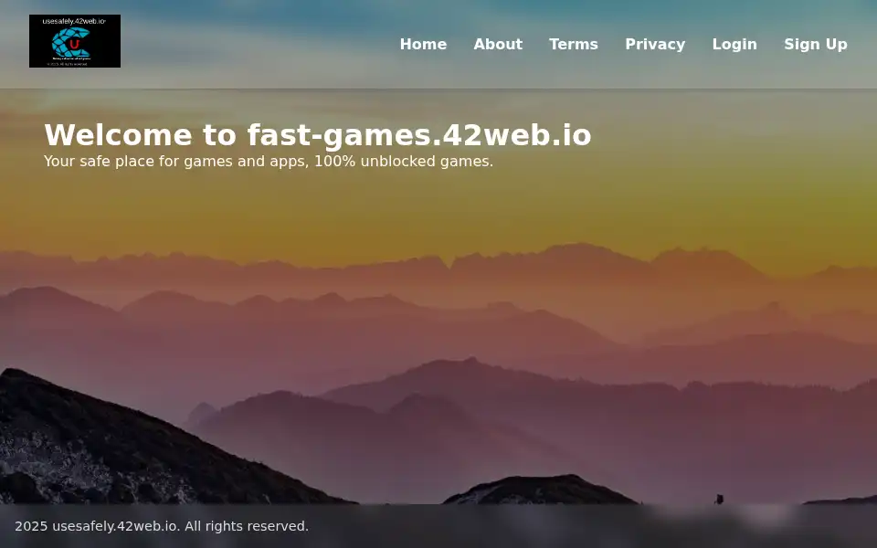 Screenshot of fast-games.42web.io