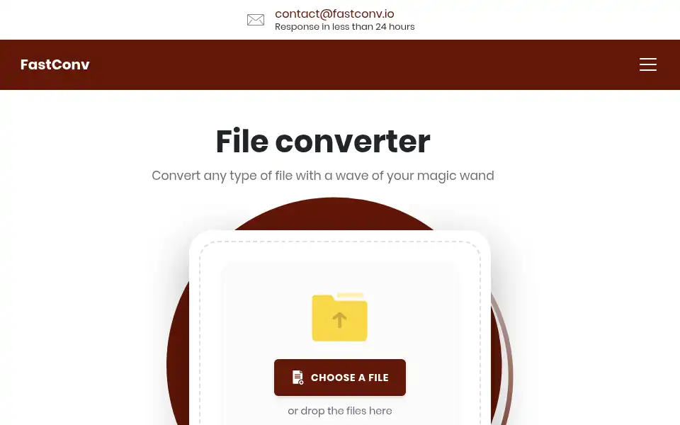 Screenshot of fastconv.io