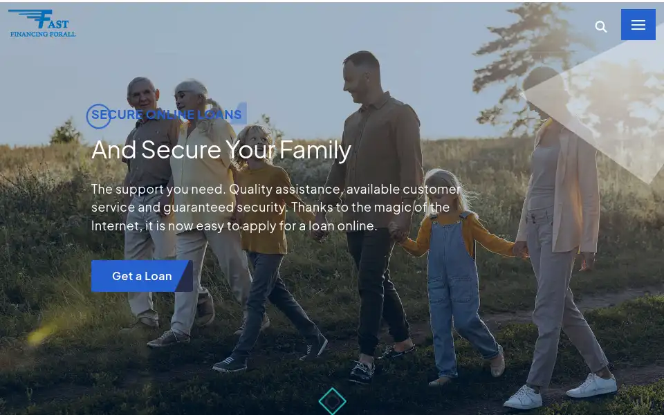 Screenshot of fastfinancing-forall.com