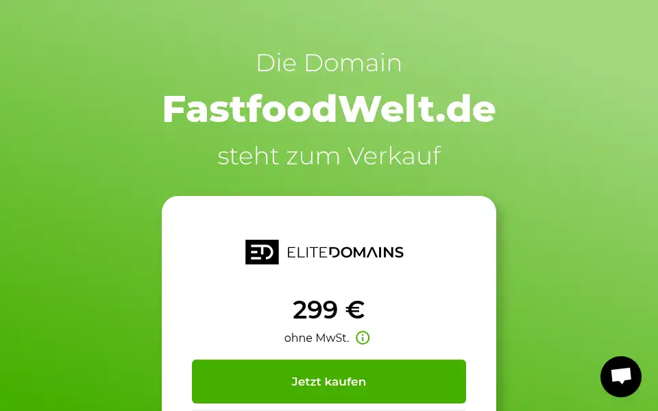 Screenshot of fastfoodwelt.de