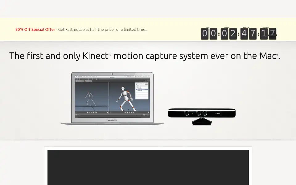 Screenshot of fastmocap.com