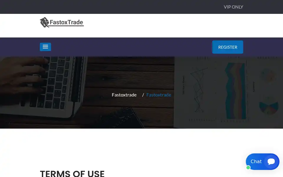 Screenshot of fastoxtrade.net