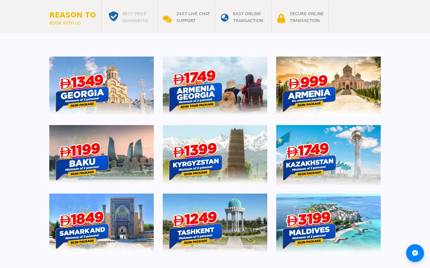 Screenshot of fasttracktourism.com