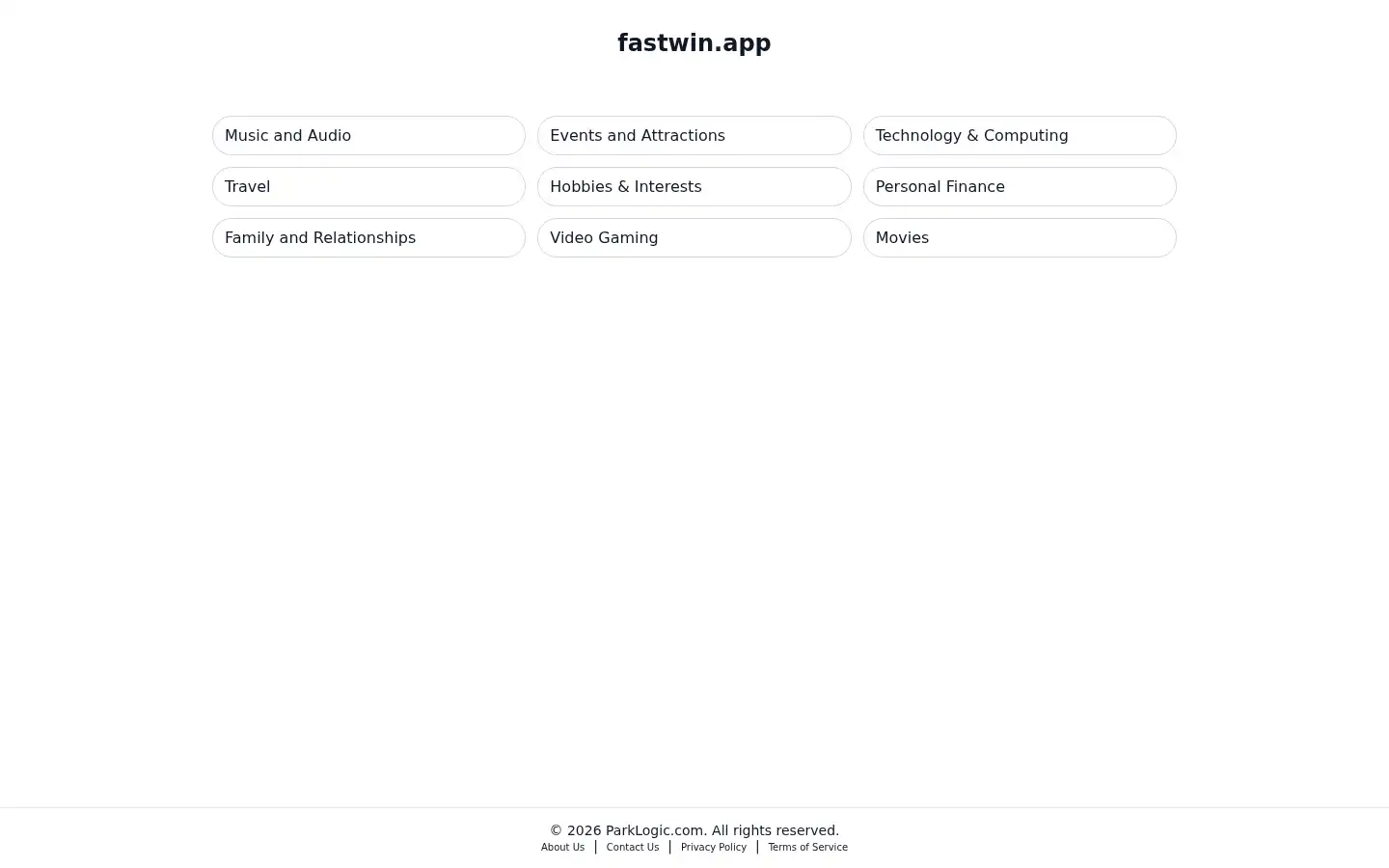 Screenshot of fastwin.app