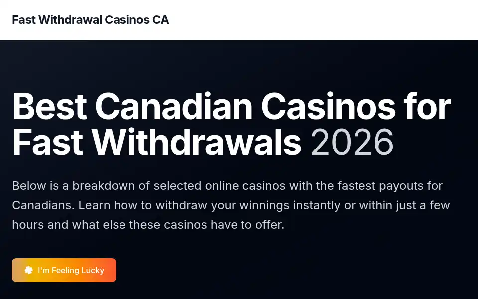 Screenshot of fastwithdrawalcasino-ca.org
