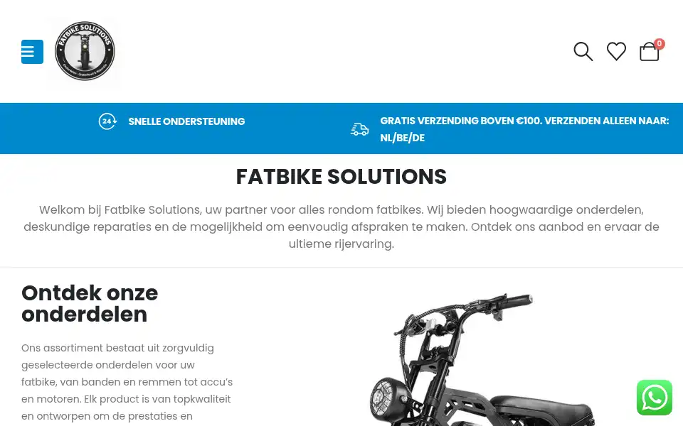 Screenshot of fatbikesolutions.nl
