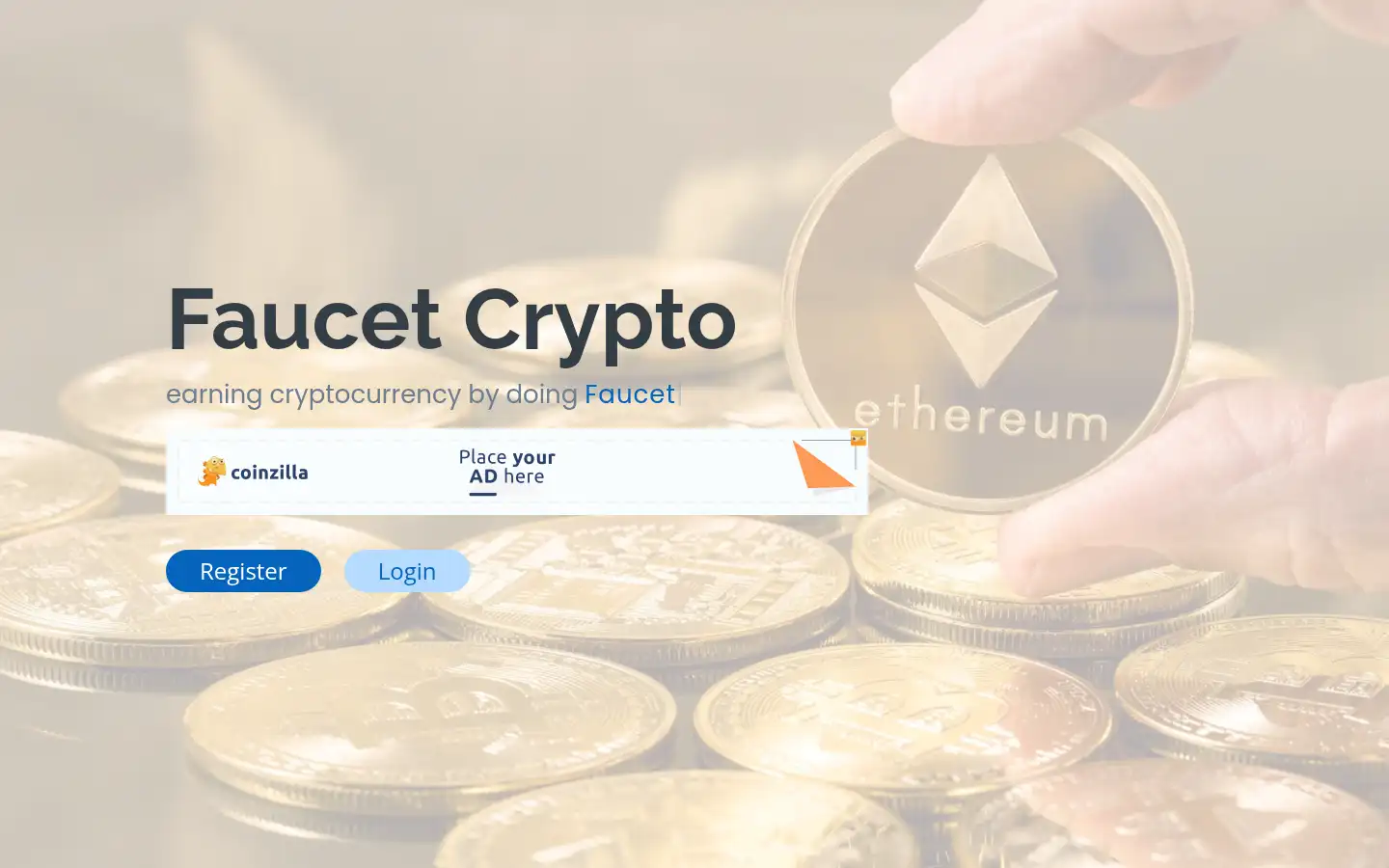 Screenshot of faucetcrypto.net