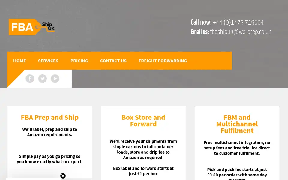 Screenshot of fbashipuk.com