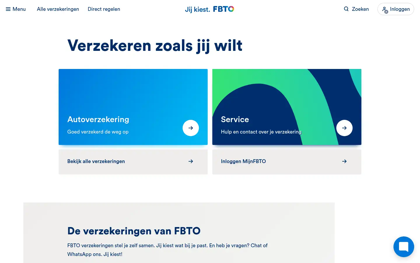 Screenshot of fbto.nl