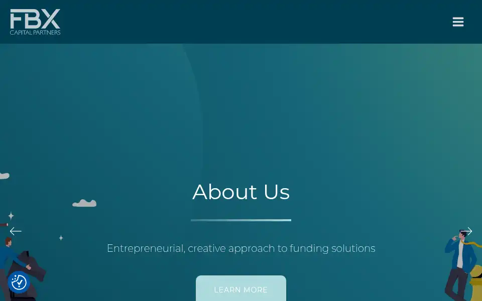 Screenshot of fbxcapital.co.uk