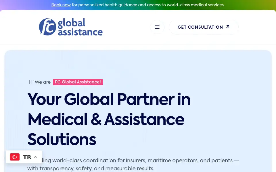 Screenshot of fcglobalassistance.com