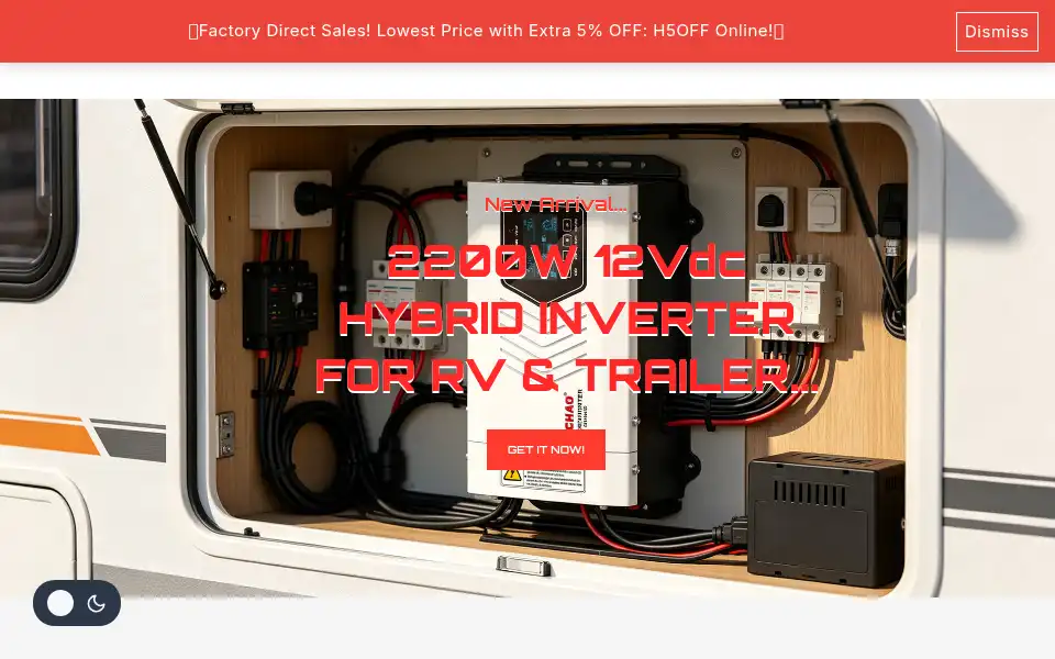 Screenshot of fchaoinverter.com