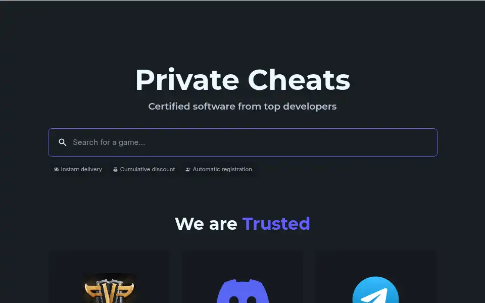 Screenshot of fcheats.com