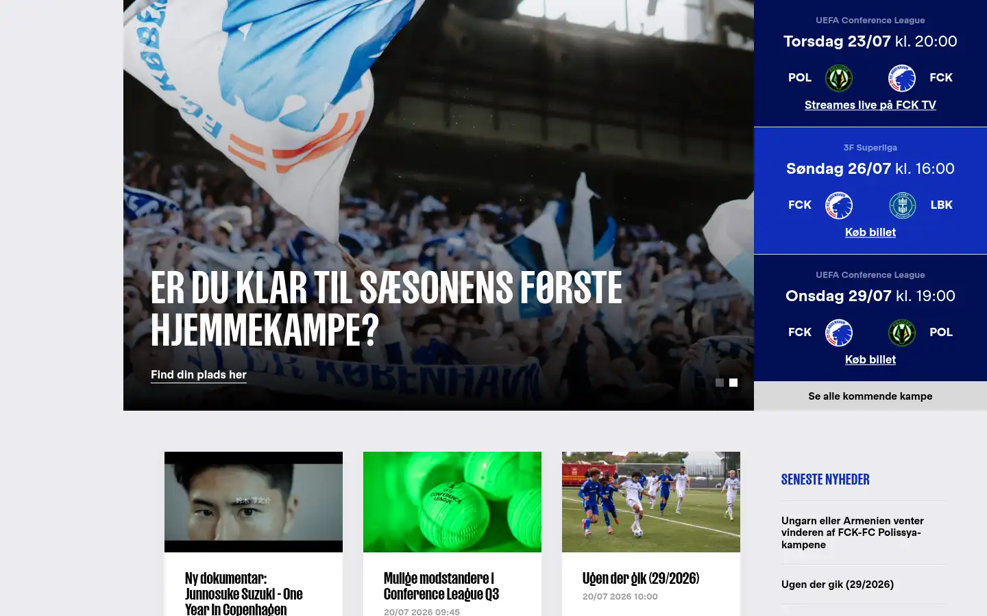 Screenshot of fck.dk