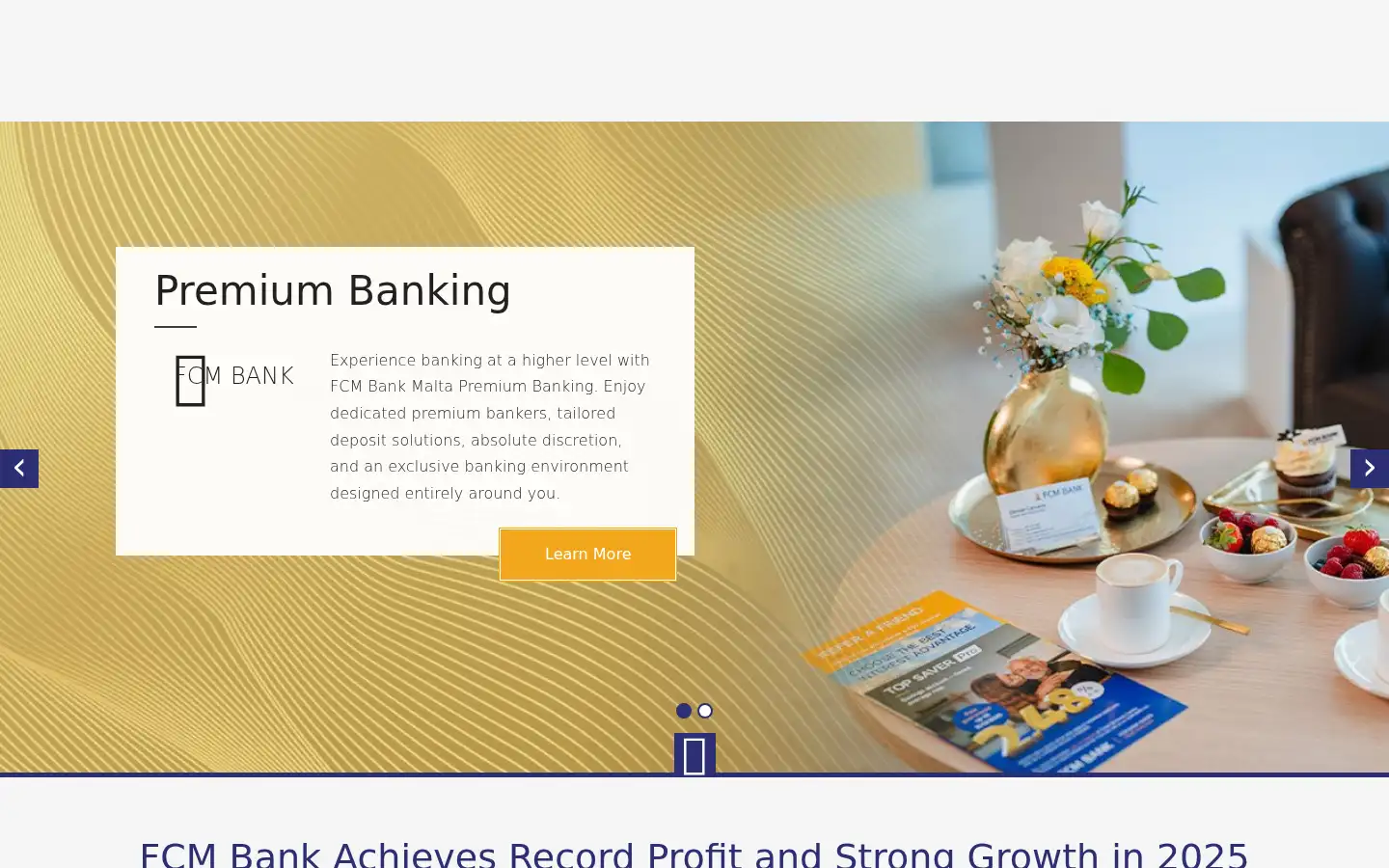Screenshot of fcmbank.com.mt