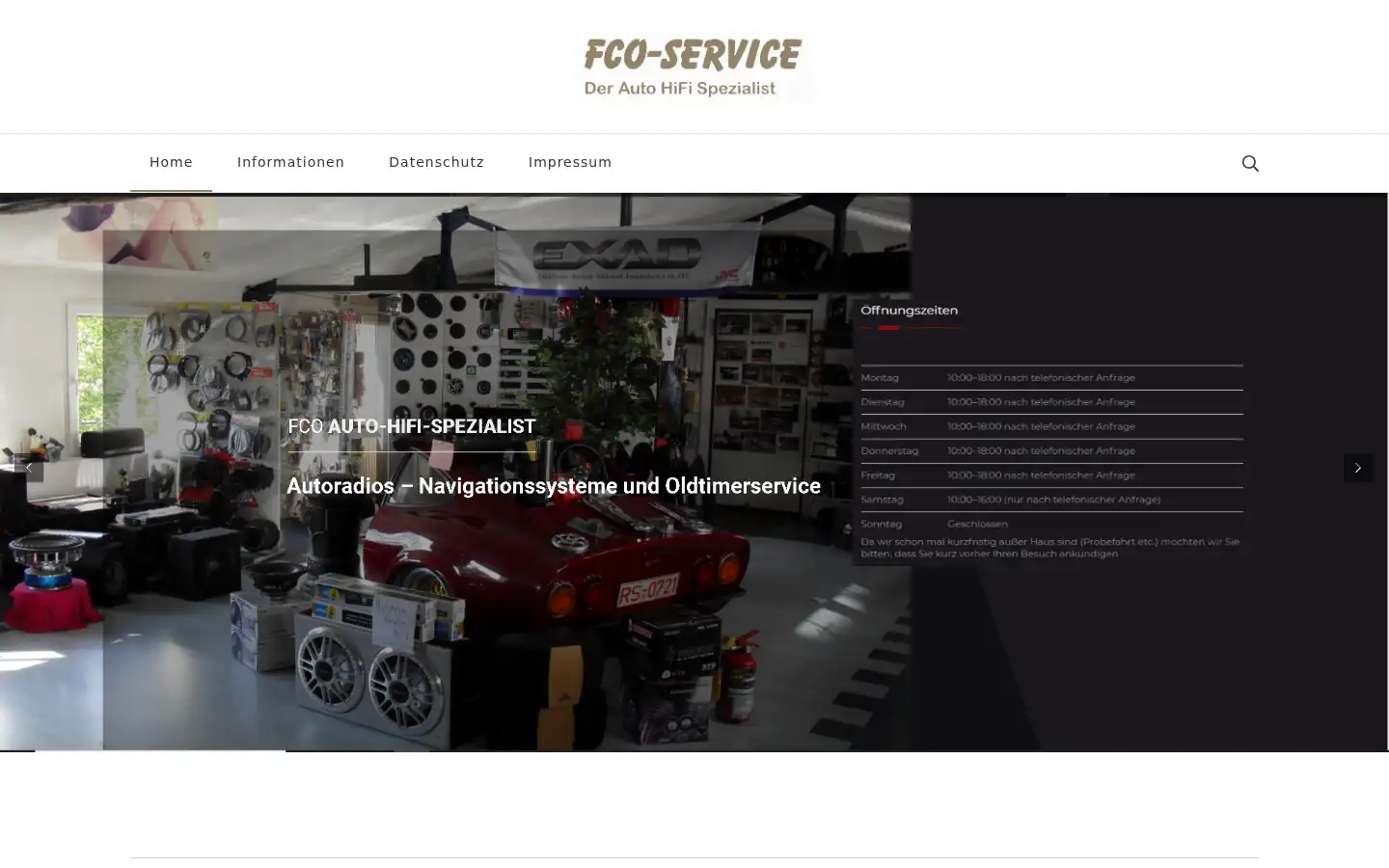 Screenshot of fco-service.de