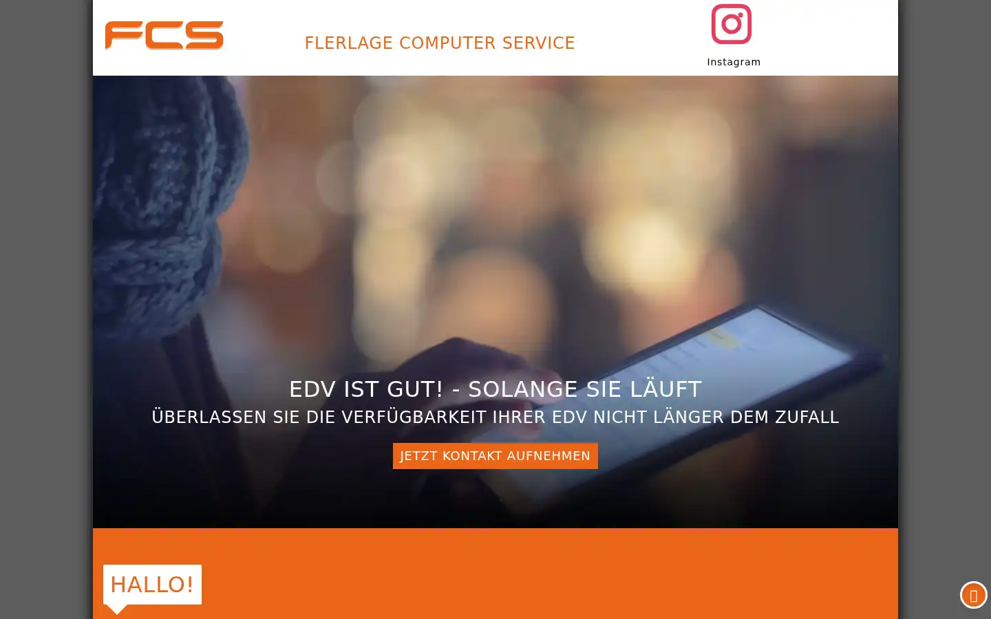 Screenshot of fcs.de