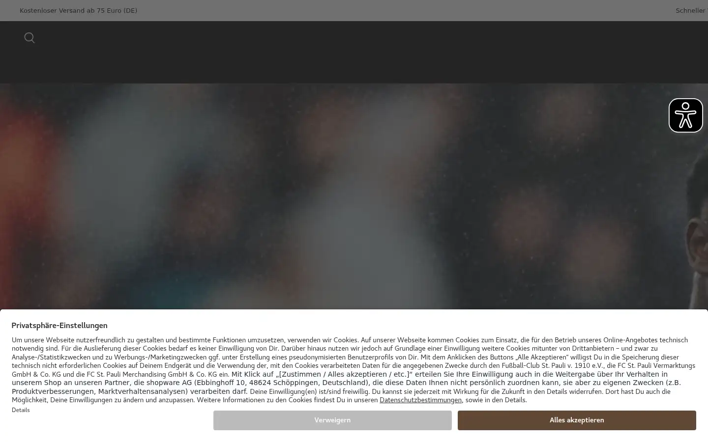Screenshot of fcsp-shop.com