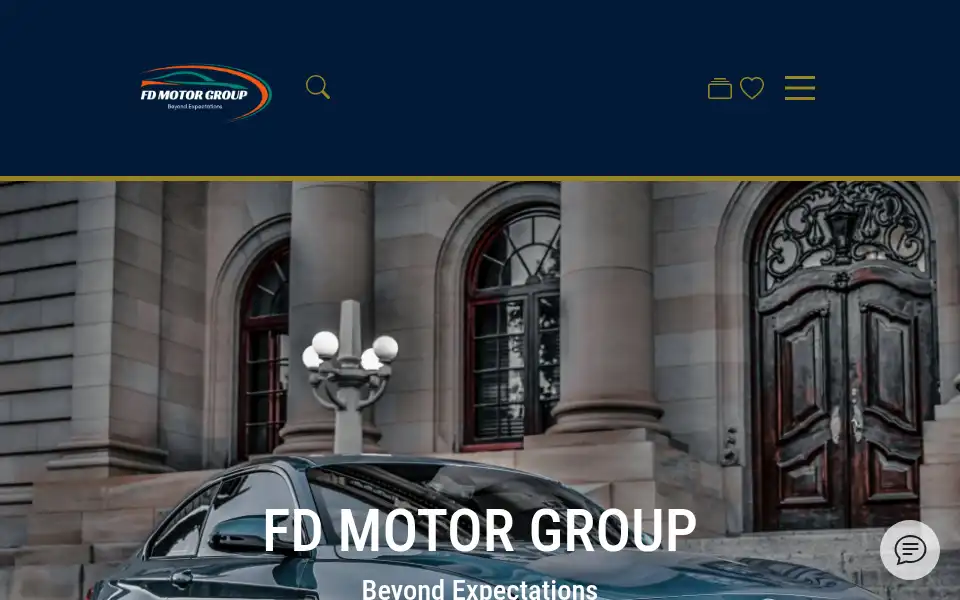 Screenshot of fdmotorgroup.com