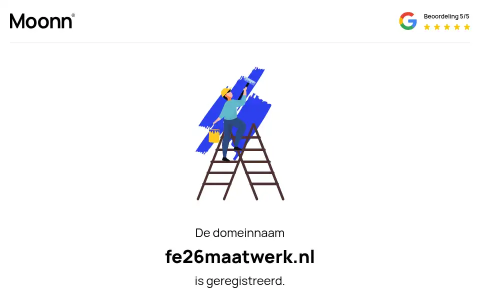 Screenshot of fe26maatwerk.nl
