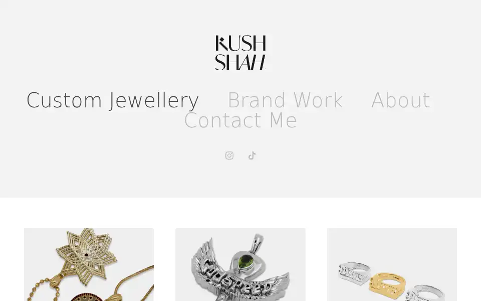 Screenshot of featherpendants.co.uk