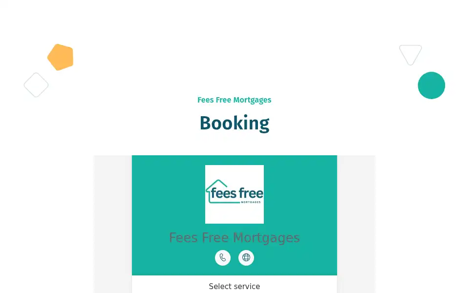 Screenshot of feesfreemortgages.co.uk