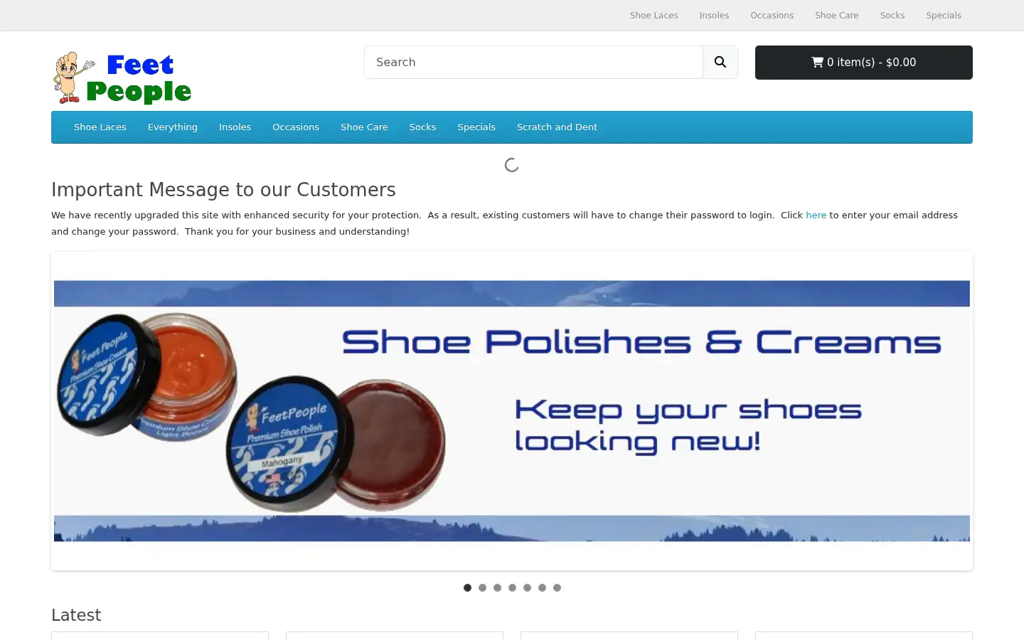 Screenshot of feetpeople.com
