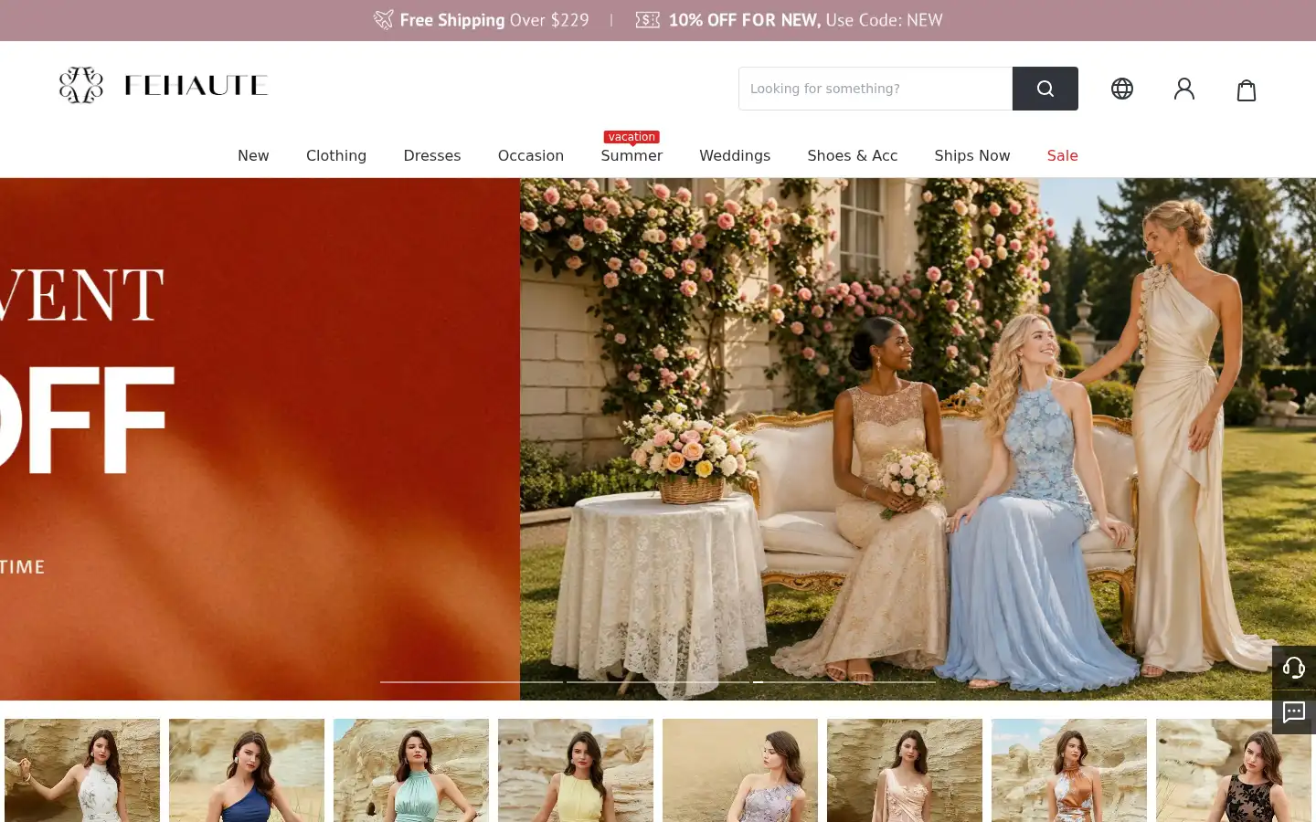 Screenshot of fehaute.com